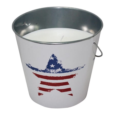 Patio Essentials Patio Essentials Citronella Bucket Candle For Mosquitoes/Other Flying Insects 18 oz 21092US